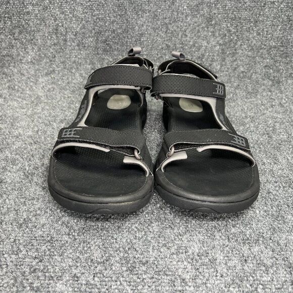Teva Minam Sandals Men's 11 Black Hiking Outdoor Athletic Waterproof Flip Flops - Picture 2 of 11